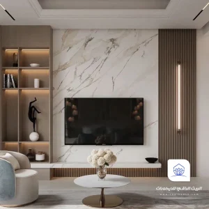 بديل الرخام للحائط بالدرب