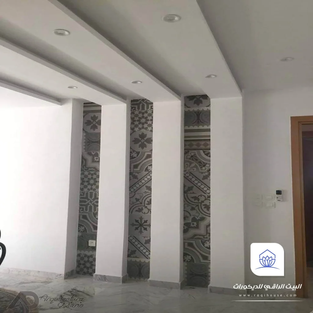 تركيب جبس بورد للجدران تثليث