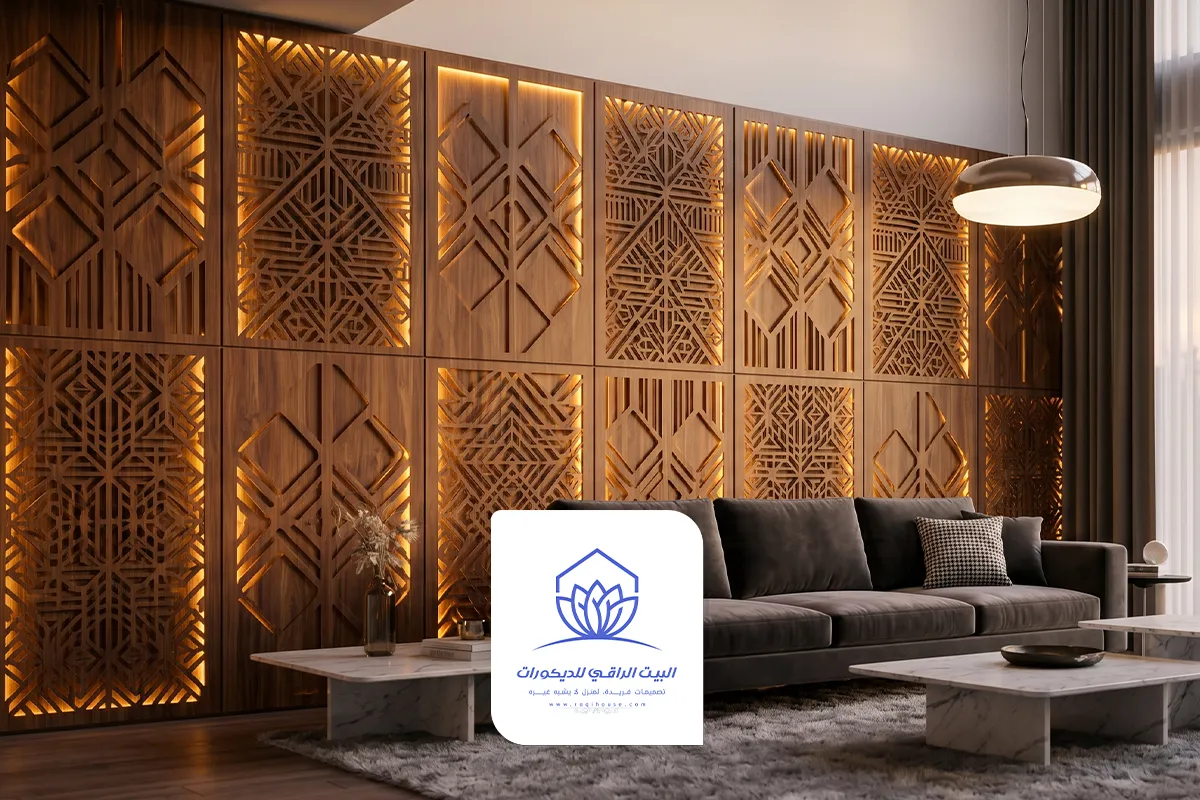 واجهات ديكور خشب مفرغ خميس مشيط